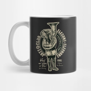 Elephant T-Shirt Design Mug